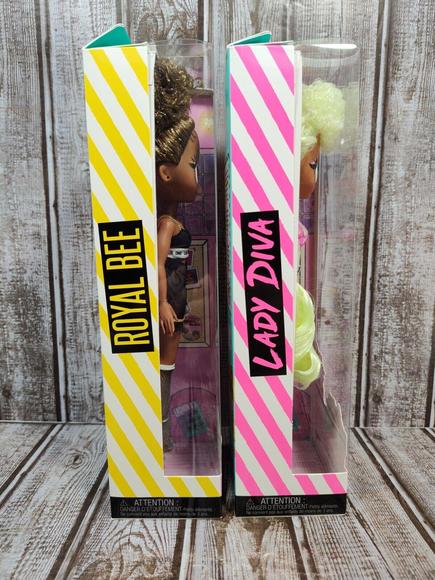 LOL Surprise OMG Rare Lounge Royal Bee and Lady Diva Dolls Lot of 2 NIB - Picture 4 of 5